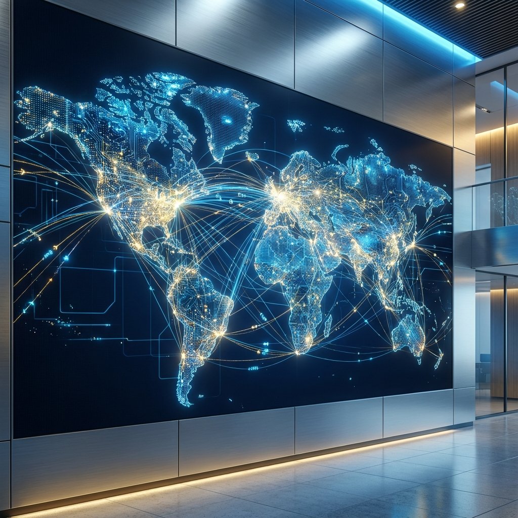 Mapa de rutas globales