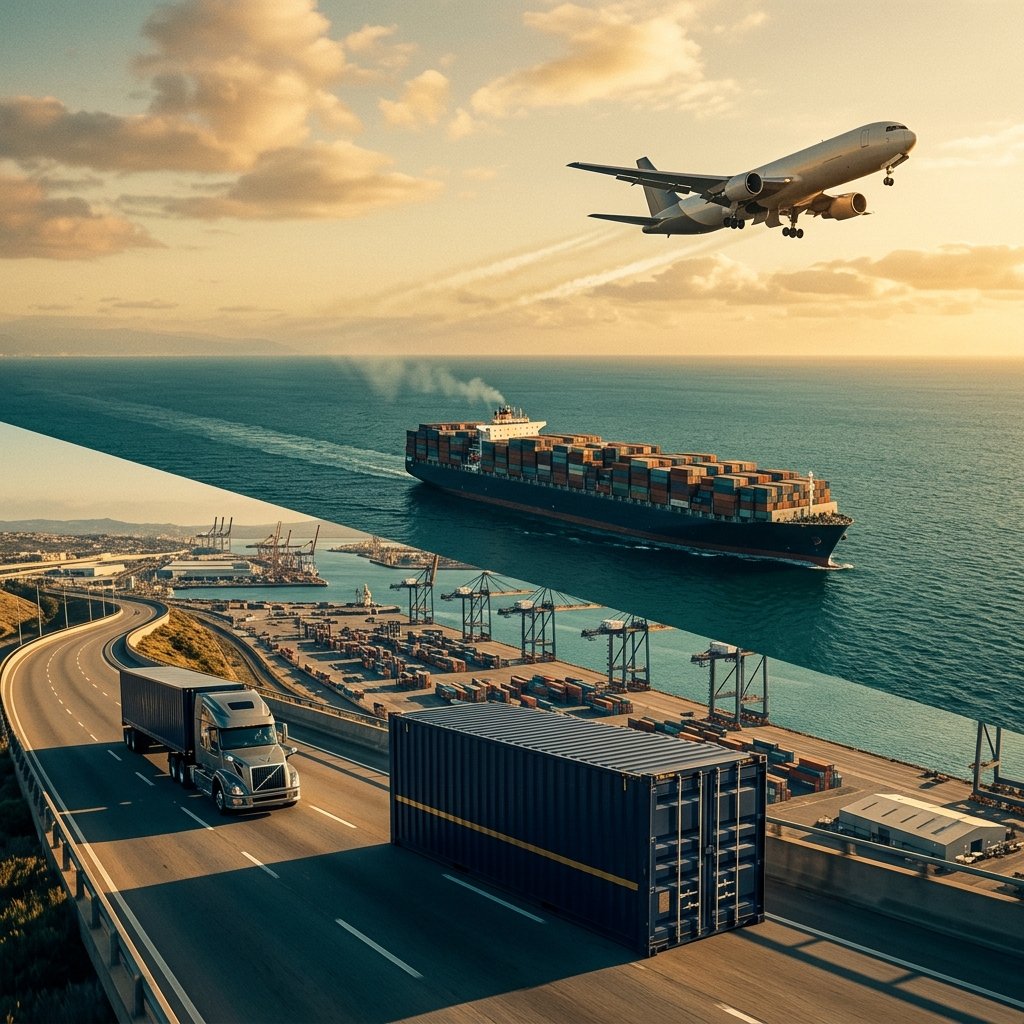 Cobertura multimodal terrestre, marítima y aérea